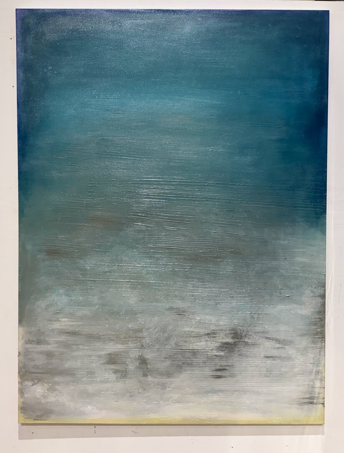 Sea Glass Reverie, an original painting by Tara Zarabi